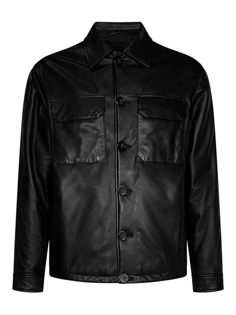 emporio armani leather jacket fake